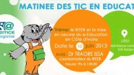 Matinée des TIC en Éducation